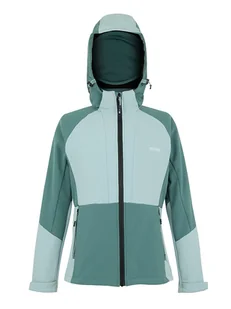 Regatta Kurtka softshellowa "Desoto" w kolorze turkusowym - Kurtki i kamizelki sportowe damskie - miniaturka - grafika 1
