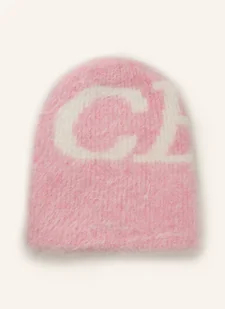 Cole Buxton Czapka Z Alpaki pink - Czapki damskie - miniaturka - grafika 1