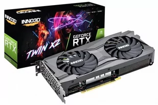 Inno3D GeForce RTX 3060 Twin X2 LHR 12GB - Karty graficzne - miniaturka - grafika 2