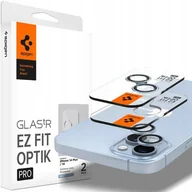Szkła hartowane na telefon - Szkło na aparat Spigen Glas.tR Ez Fit Optik Pro 2-Pack doPhone 15 / 15 Plus / 14 / 14 Plus, niebieskie - miniaturka - grafika 1