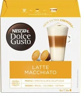 Kawa w kapsułkach i saszetkach - Nescafe NESCAFE DOLCE GUSTO Latte Macchiato 16 kapsułek - miniaturka - grafika 1