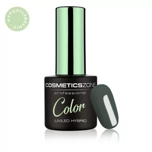Cosmetics Zone Lakier hybrydowy hipoalergiczny zgniły zielony khaki 7ml – Atlantic Seal 036 - Lakiery do paznokci - miniaturka - grafika 1