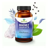 Witaminy i minerały - Naturell Magnez Organiczny+ x50 kapsułek - miniaturka - grafika 1
