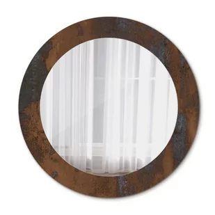 Lustro Wiszące Metaliczny rustykalny 60cm - Lustra - miniaturka - grafika 1