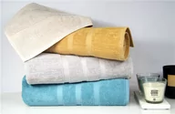 Ręczniki - Greno Ręcznik bawełniany Only You Popielaty - miniaturka - grafika 1