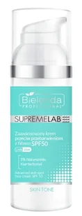 Bielenda Professional Supremelab Skin Tone Krem przeciw przebarwieniom SPF50 UVA/UVB - Kremy do twarzy z filtrem - miniaturka - grafika 1