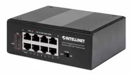 Pozostałe akcesoria sieciowe - Intellinet 561624 łącza sieciowe Gigabit Ethernet (10/100/1000) Obsługa PoE Czarny - miniaturka - grafika 1