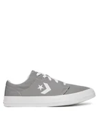 Sneakersy damskie - Converse Sneakersy LS VULC OX A15626C Szary - miniaturka - grafika 1