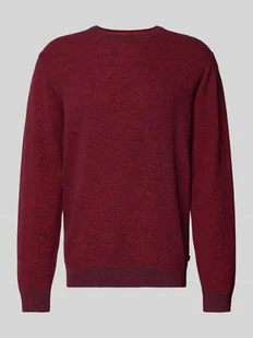 Sweter z dzianiny o kroju regular fit z czystej bawełny - Swetry męskie - miniaturka - grafika 1