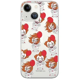 ERT GROUP etui na telefon Apple Iphone 13 MINI, case oryginalny i oficjalnie licencjonowany przez Horror, wzór It 007, optymalnie dopasowane, plecki z TPU częściowo przeźroczyste - Etui i futerały do telefonów - miniaturka - grafika 1