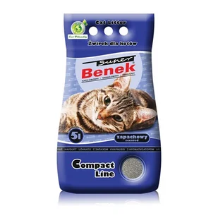 SUPER BENEK Compact Zapachowy - Żwirek dla kotów - miniaturka - grafika 1