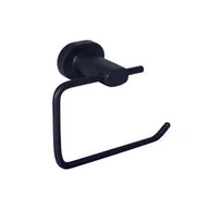 Stojaki i wieszaki na papier toaletowy - Uchwyt na papier Go prosty czarny mat - miniaturka - grafika 1