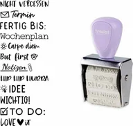 Pieczątki - Trodat trodat Creative Mini/V2 Pastell Lila + Kissen 3Farben 1129 - miniaturka - grafika 1