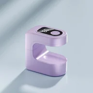 Lampy UV do paznokci - TEMU Mini lampa do paznokci LED do manicure z żelkiem - przenośny suszarka do żelków z 2 timerami, szybkie polerowanie i suszenie dla rąk, stóp i - miniaturka - grafika 1