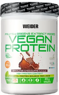 Białko Weider Vegan Protein 750 g Czekolada (8414192346853) - Odżywki białkowe - miniaturka - grafika 1