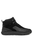 Botki męskie - Geox Trapery U Spherica 4X4 B Abx U46FDB 0FF22 C9999 Czarny - miniaturka - grafika 1