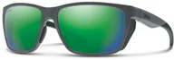 Okulary przeciwsłoneczne - Smith LONGFIN Matte Grey Chromapop Polarized Green Mirror - miniaturka - grafika 1