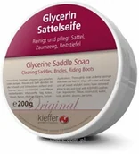Akcesoria jeździeckie - Kieffer Mydło do skór glicerynowe 200g - miniaturka - grafika 1