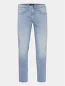 Spodnie męskie - Blend Jeansy 20713302 Niebieski Slim Fit - miniaturka - grafika 1