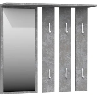 OPAL BETON WIESZAK OPAL WIESZAK BETON - Szafki na buty - miniaturka - grafika 1