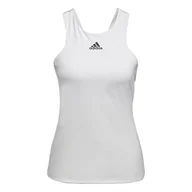 Koszulki i topy damskie - adidas Damski tank top Y, biały, M - miniaturka - grafika 1