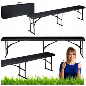 Plonos Ławka cateringowa składana 180cm Ogrodowa