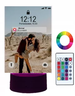 Ramka Zrzut Ekranu Tinder Powiadomienie Prezent - Tablice i flipcharty - miniaturka - grafika 1