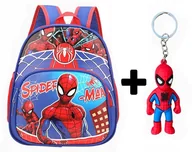 Plecaki szkolne i tornistry - Plecak do przedszkola przedszkolny szkolny SPIDERMAN dla chłopca + BRELOK - miniaturka - grafika 1