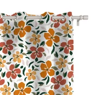 Zasłony - Zasłona SUMMER wzór SM30 | geometryczne kwiaty 150 x 230 cm tkanina zaciemniająca - miniaturka - grafika 1