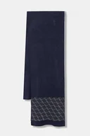 Apaszki i szaliki damskie - Guess szalik NORA damski kolor granatowy z aplikacją W5BZ21 Z2NQ2 - miniaturka - grafika 1