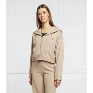 Juicy Couture Bluza | Cropped Fit | z dodatkiem wełny i kaszmiru - Bluzy damskie - miniaturka - grafika 1