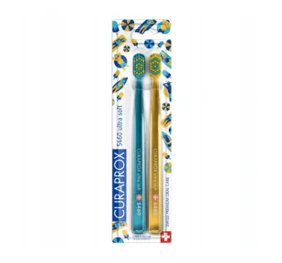 Curaprox 5460 Ultra Soft szczoteczki do zębów dwupak Summer Edition - Szczoteczki do zębów - miniaturka - grafika 1