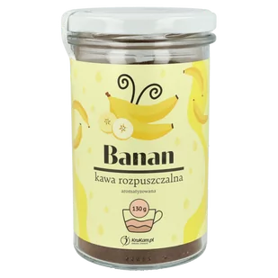 Kawa rozpuszczalna Bananowa 130g - Kawa - miniaturka - grafika 1