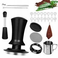 Akcesoria i części do ekspresów do kawy - zestaw tamper i prasa regulator ubijak kawy w kolbie ekspres kolbowy 51mm - miniaturka - grafika 1