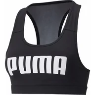 Biustonosze - Biustonosz sportowy 4Keeps Graphic Mid Impact Bra Puma - miniaturka - grafika 1