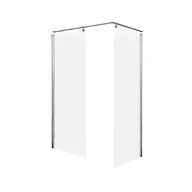 Kabiny prysznicowe - Kabina prysznicowa narożna prostokątna Prime 140x100x205 chromowana Sea-Horse - miniaturka - grafika 1