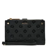 Portfele - Duży Portfel Damski Aldo Illori 13863783 Czarny - miniaturka - grafika 1