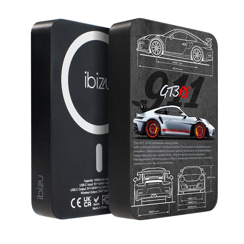 IBIZU MagPower 10 000 mAh 911 GT3 RS