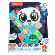 Zabawki interaktywne dla dzieci - Fisher Price Link Squad Panda Liczenie i kształty - zabawka - miniaturka - grafika 1
