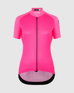 ASSOS Koszulka rowerowa damska UMA GT JERSEY C2 EVO fluo pink - Koszulki rowerowe - miniaturka - grafika 1