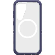 Etui i futerały do telefonów - OtterBox Defender Series XT Clear Etui z magnesami do Samsung Galaxy S25, Odporne na Wstrząsy, Przetestowane 7 Razy Przetestowane Zgodnie ze Standardami Wojskowymi, Przezroczyste/Fioletowe - miniaturka - grafika 1