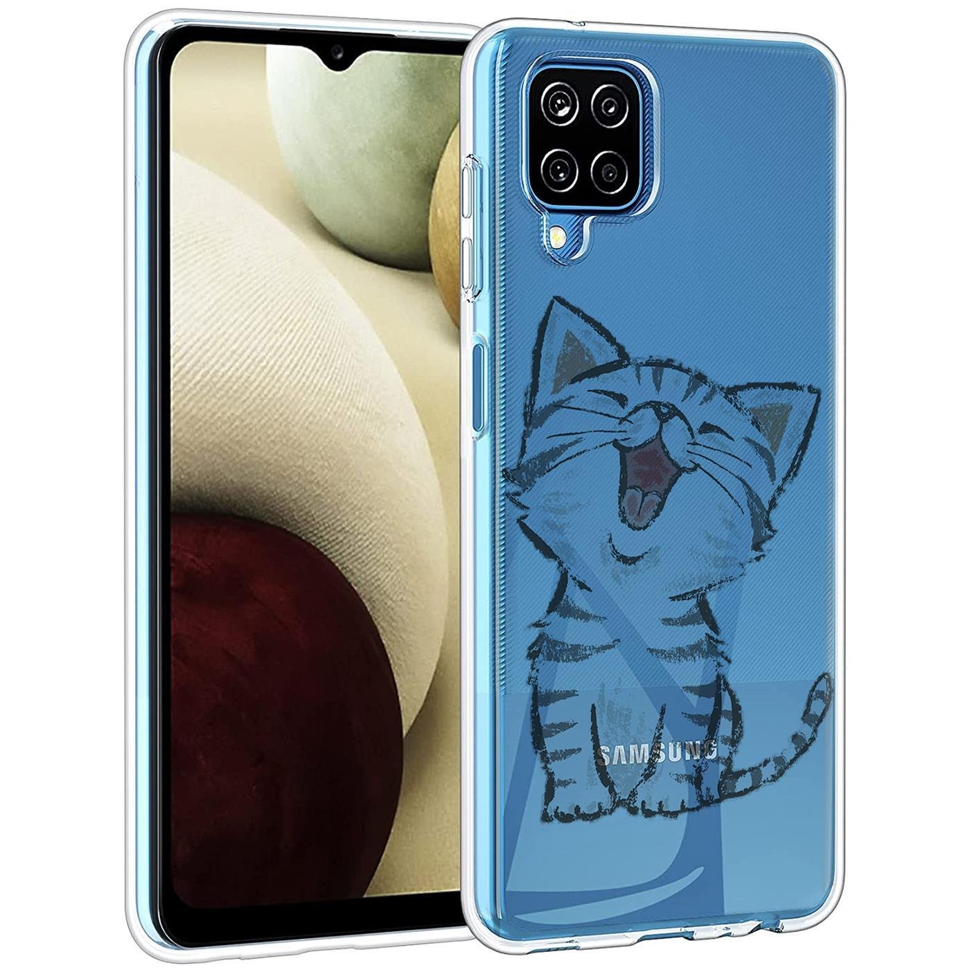 Etui na telefon komórkowy Samsung Galaxy A22 4G / M22 silikonowe etui ochronne z wzorem motywu