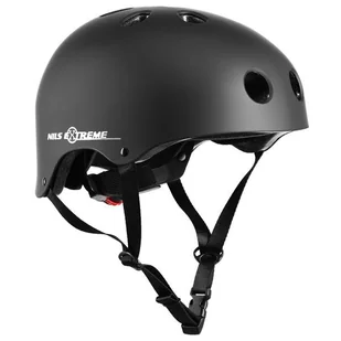 Nils EXTREME MTV12 CZARNY MATOWY ROZM. XL (61-63 cm) KASK EXTREME - Kaski rowerowe - miniaturka - grafika 1