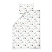 Pościel dla dzieci - Julius Zöllner Jersey - pościel dziecięca 100 x 135 + 40 x 60 cm, 2-częściowy zestaw poszewek na kołdrę i poszewki na poduszkę, 100% bawełna dżersejowa, z zamkiem błyskawicznym, Standard 100 by - miniaturka - grafika 1