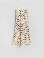 Spódnice - Reserved - Spódnica maxi w groszki - złamana biel - miniaturka - grafika 1