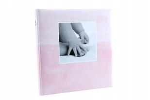 Album Tradycyjny Narodziny Dziecka Babyfeet Pink - Albumy fotograficzne - miniaturka - grafika 1