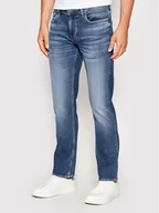 Spodnie męskie - Guess Jeansy M2YAN2 D4Q42 Niebieski Slim Fit - miniaturka - grafika 1