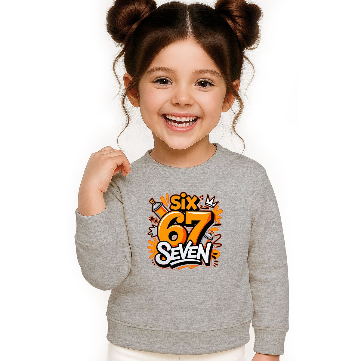 BLUZA DZIECIĘCA 67 SIX SEVEN VIRAL DLA CHŁOPCA DZIEWCZYNKI 134-140