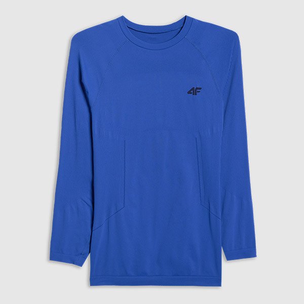 Bielizna termoaktywna bezszwowa (góra) męska 4F 4FWAW25USEAM233-36S Niebieski XXL/3XL