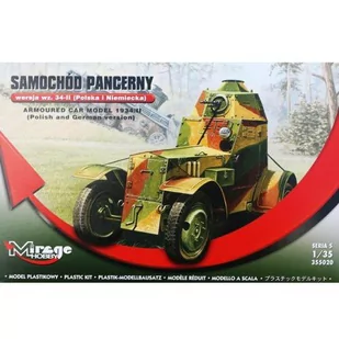 Mirage Hobby Samochód Pancerny Wersja wz.34-II GXP-523230 - Kolekcjonerskie modele pojazdów - miniaturka - grafika 1